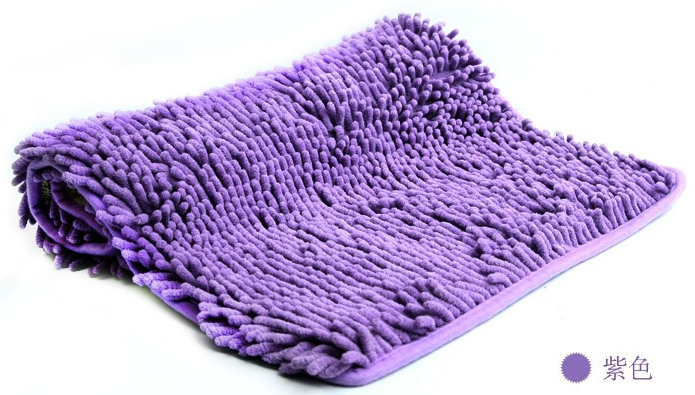 Bathroom/Bedroom fast dry Mat/carpet 400cm x 60cm Purple